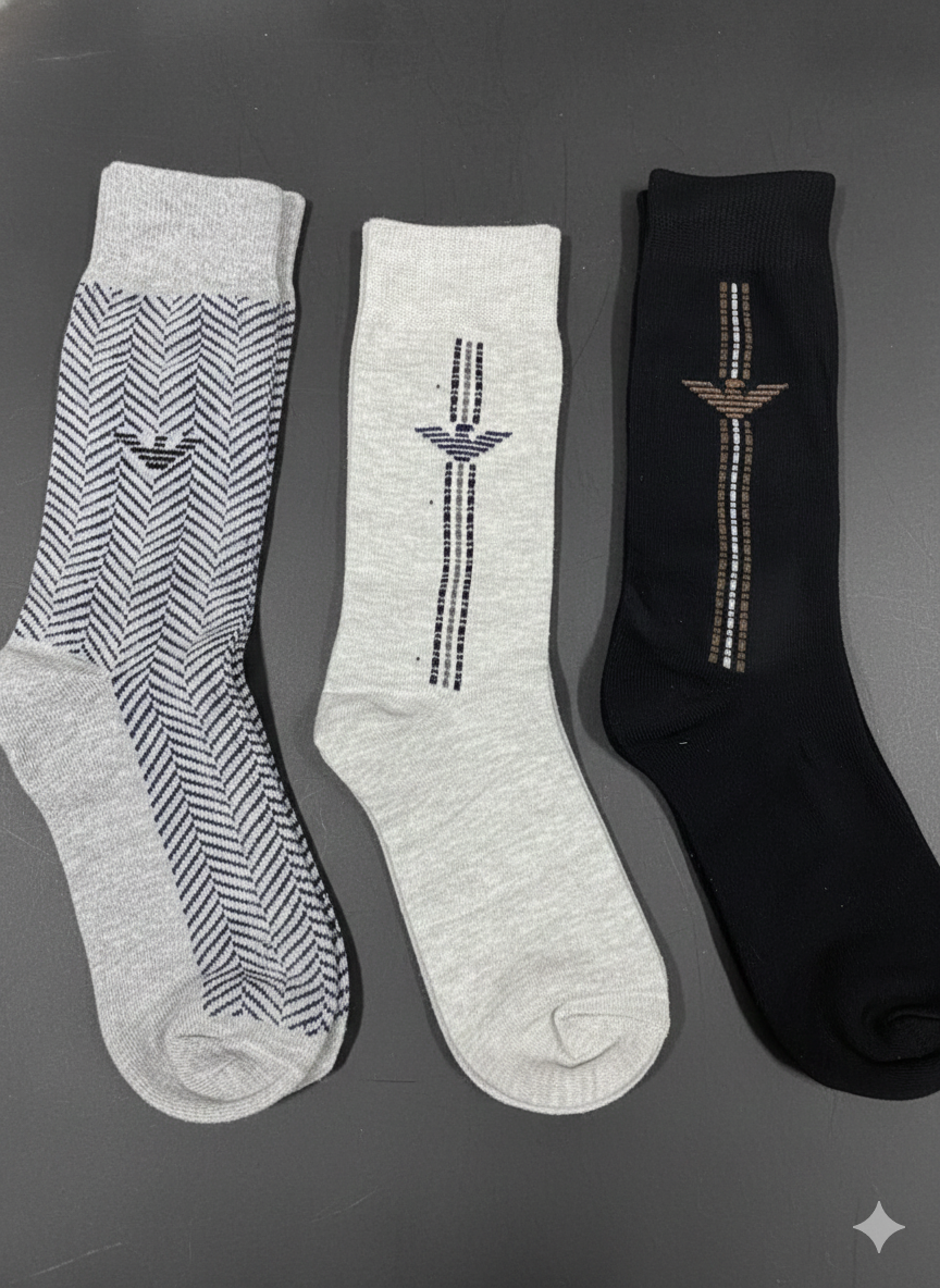Emporio Armani Socks Box Pack of 6