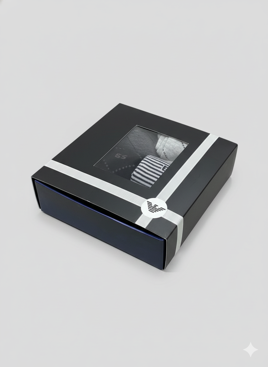 Emporio Armani Socks Box Pack of 6