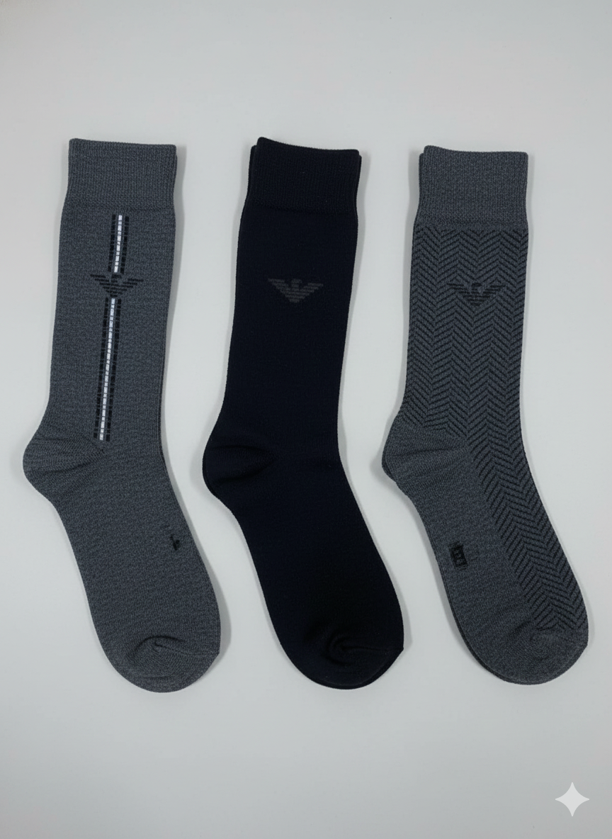 Emporio Armani Socks Box Pack of 6