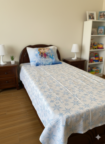 Arendelle Reversible Single Quilt Cover | Premium Two-Look Design