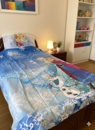 Arendelle Reversible Single Quilt Cover | Premium Two-Look Design