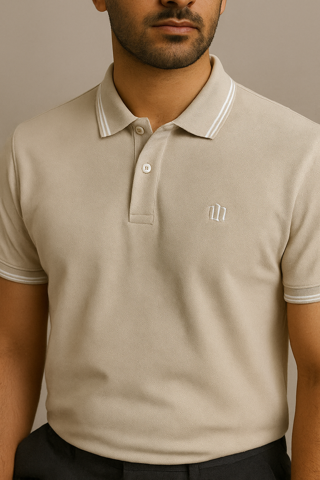 Beige Polo