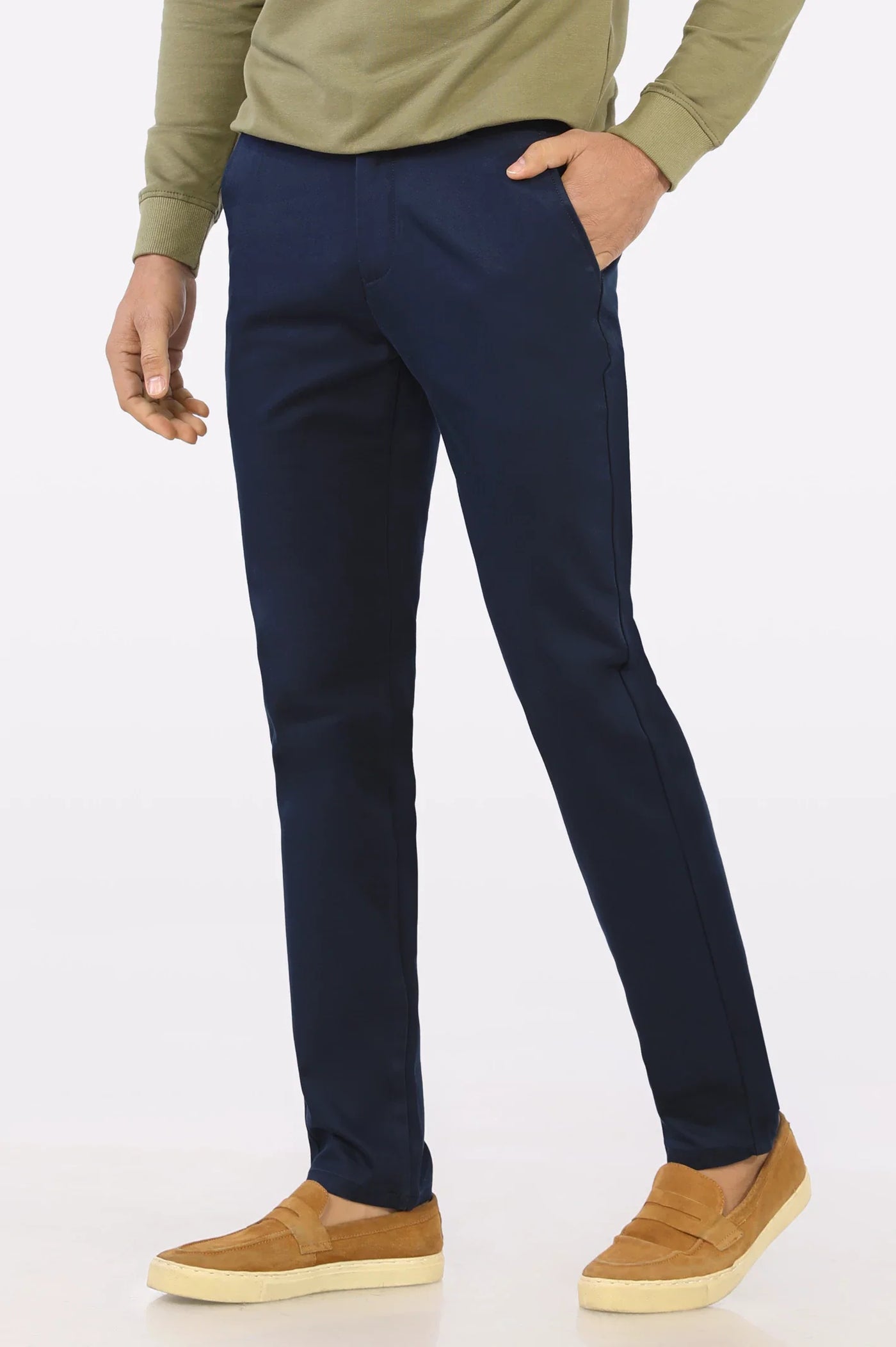 Premium Midnight Navy Chinos Pant