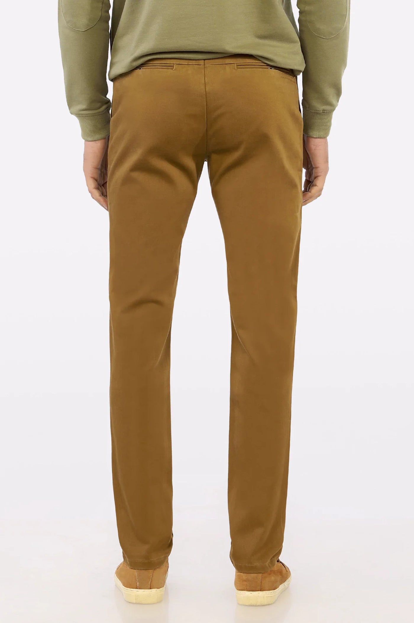 Premium Timeless Brown Cotton Chinos Pant