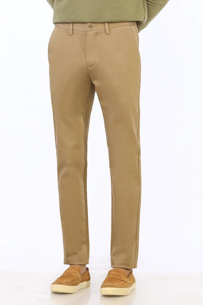 Premium Dark Khaki Cotton Chinos Pant