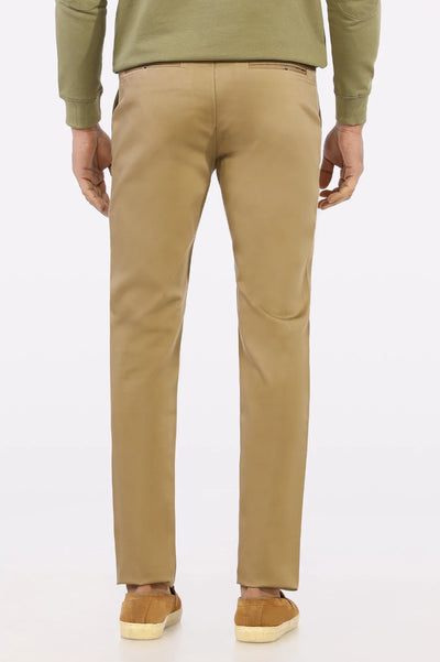 Premium Dark Khaki Cotton Chinos Pant