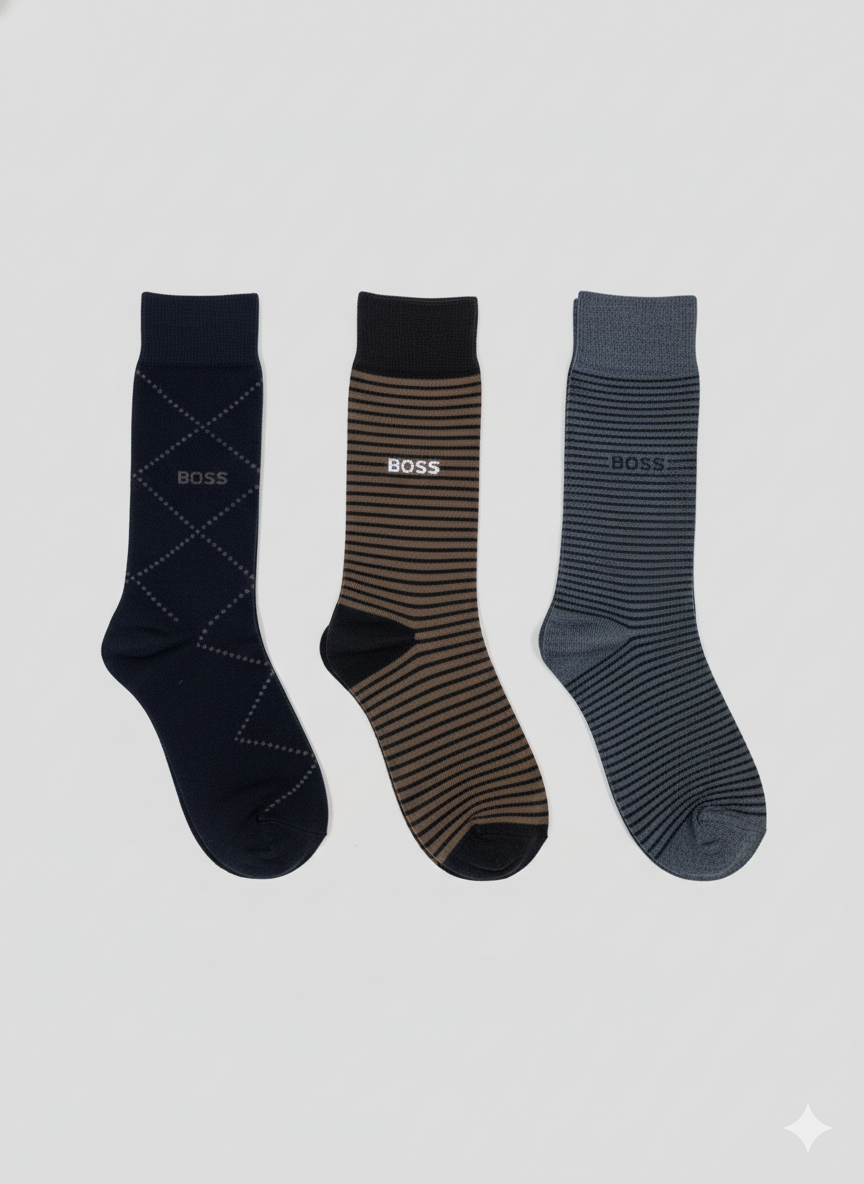 Hugo Boss Socks Box Pack of 6