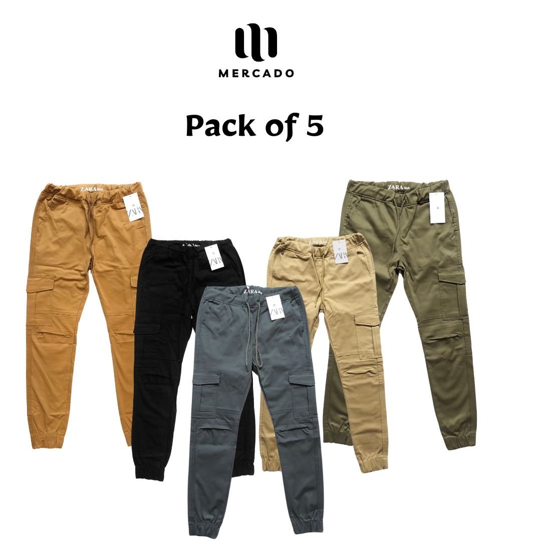 Cargo Trousers PACK OF 5