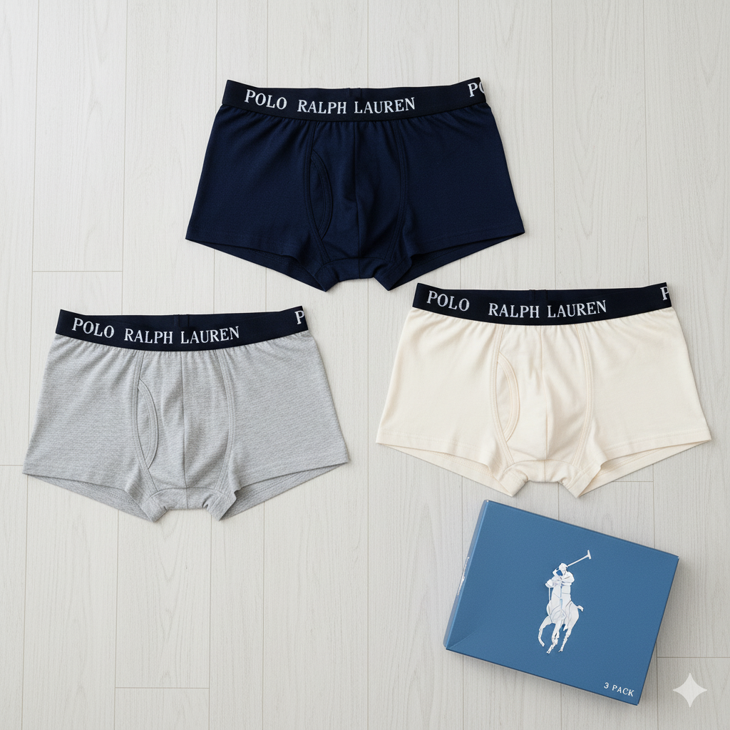 Polo Rauplh Lauren Boxers Pack of 3
