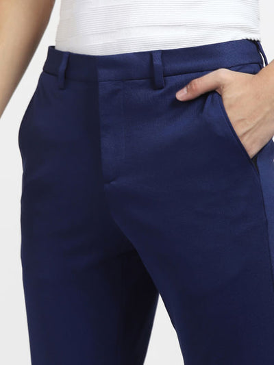 Royal Blue Cotton Chinos Pant