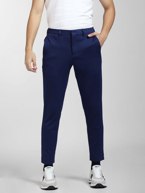 Royal Blue Cotton Chinos Pant
