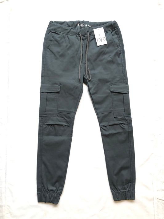 ZARAMEN 6 Pocket Cotton Cargo Trousers – Mercado Clothin