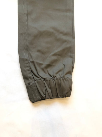 Sand Grey Cotton Cargo Trouser