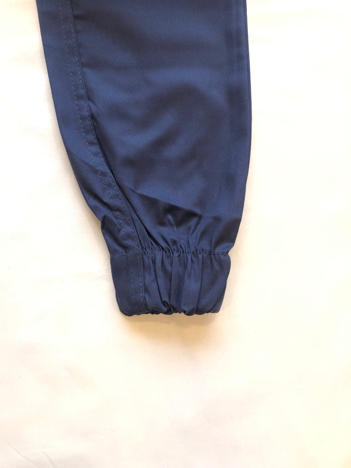 Royal Blue Cotton Cargo Trousers